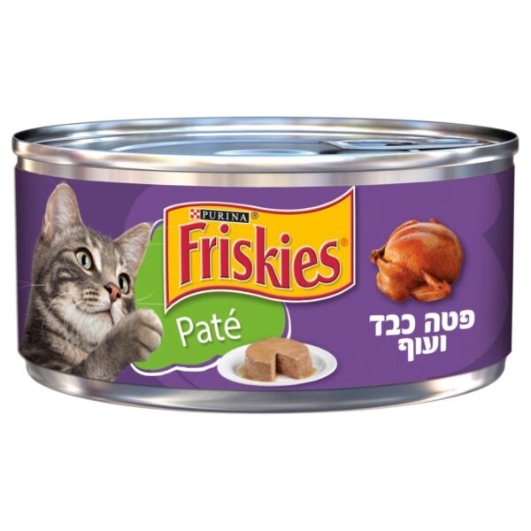 פריסקיז פטה כבד ועוף 156 גר'