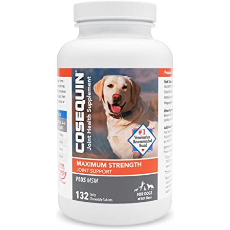 תוסף מפרקים Cosequin Nutramax טבליות לכלב 132 יחידות